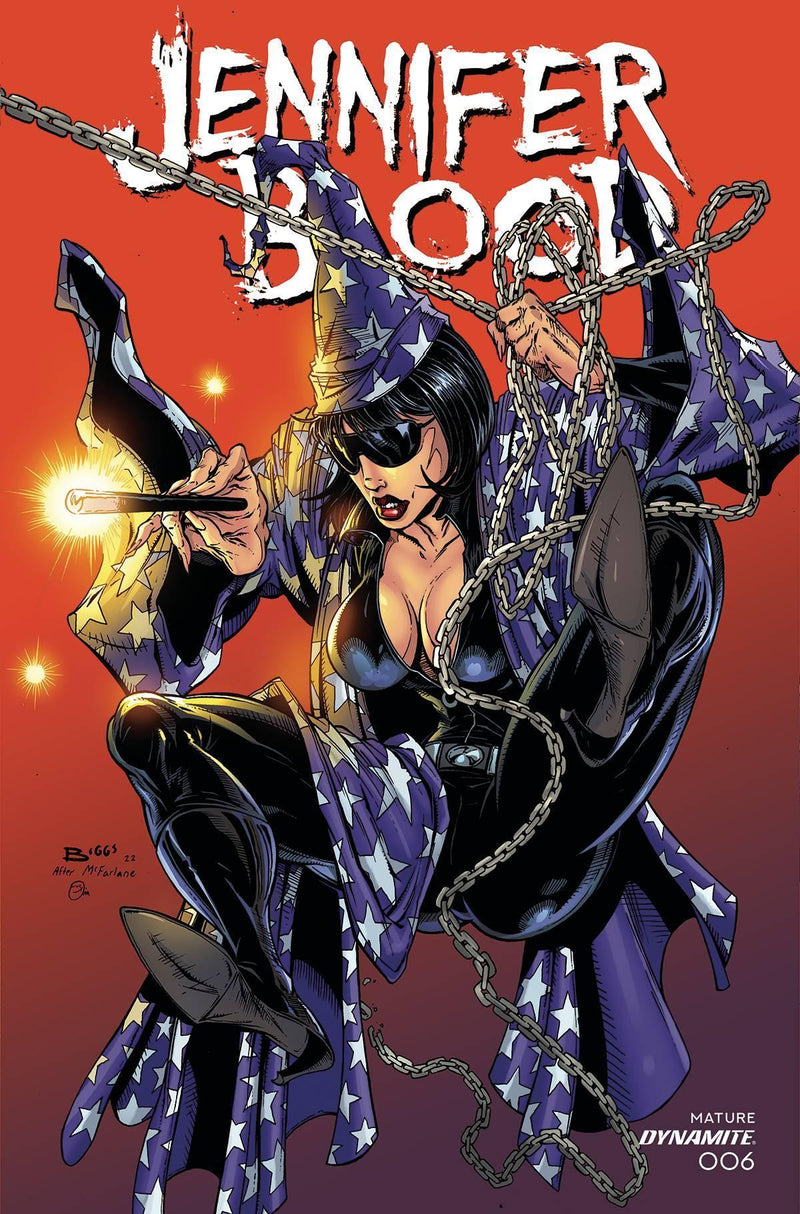 JENNIFER BLOOD VOL 2 #6 CVR L FOC WIZARD HOMAGE BIGGS ORIGINAL