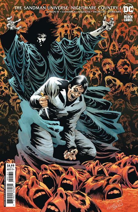 SANDMAN UNIVERSE NIGHTMARE COUNTRY #1 CVR C INC 1:25 KELLEY JONES CARD STOCK VAR