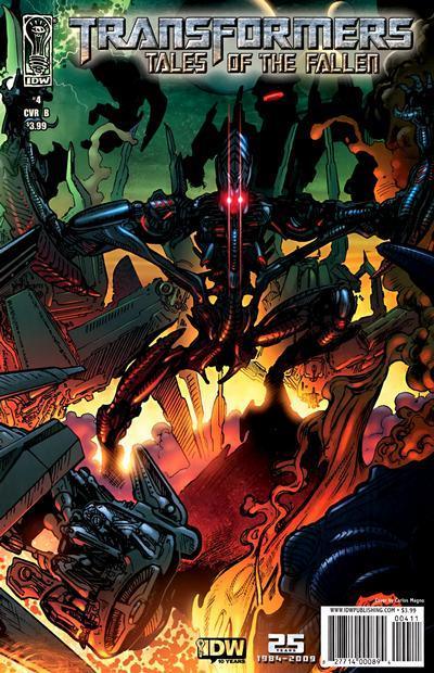 TRANSFORMERS TALES OF THE FALLEN #4 CVR B
