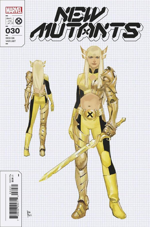 NEW MUTANTS VOL 4 #30 10 COPY INCV REIS DESIGN VAR