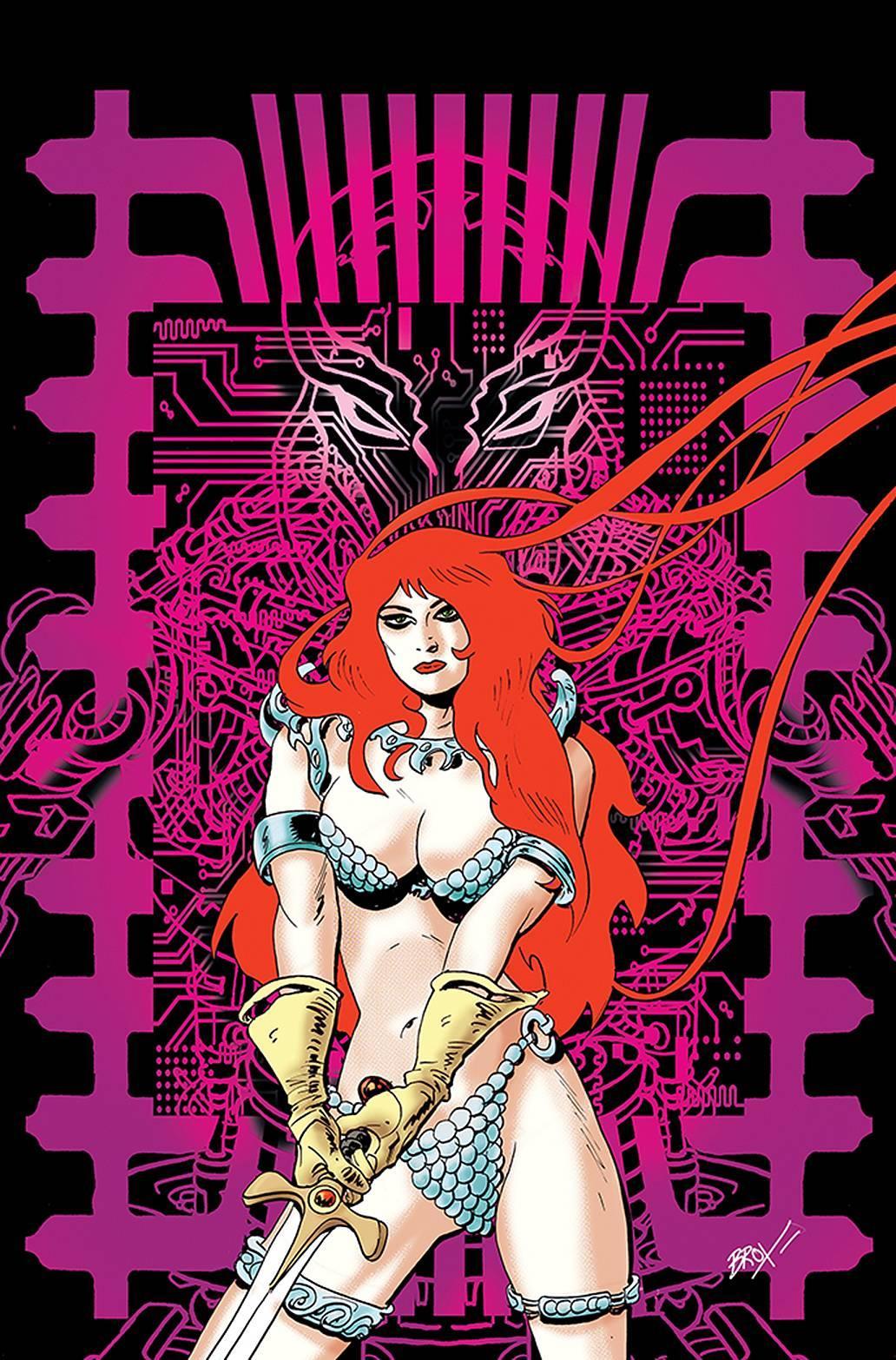 RED SONJA #1 1982 ONE SHOT 15 COPY BROXTON VIRGIN INCV - Kings Comics