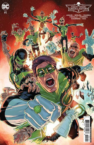 KNIGHT TERRORS GREEN LANTERN (2023) #1 CVR E INC 1:25 PETE WOODS CARD STOCK VAR