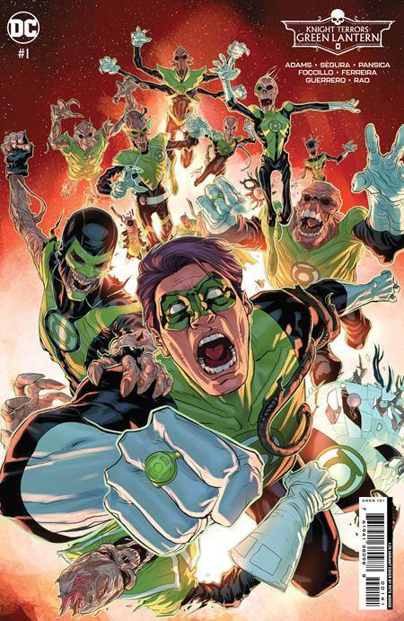 KNIGHT TERRORS GREEN LANTERN (2023) #1 CVR E INC 1:25 PETE WOODS CARD STOCK VAR