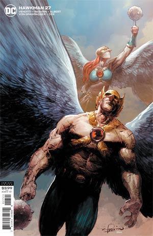 HAWKMAN VOL 5 #27 CVR B GERARDO ZAFFINO VAR