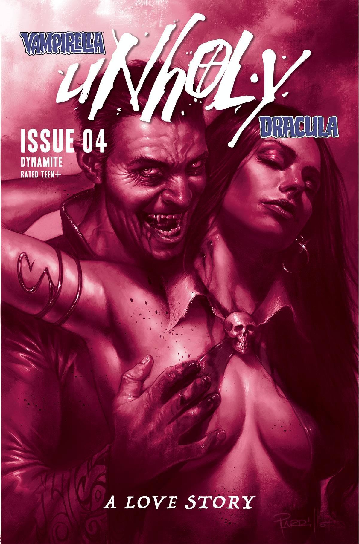 VAMPIRELLA DRACULA UNHOLY #4 CVR F 10 COPY INCV PARRILLO TINT - Kings Comics