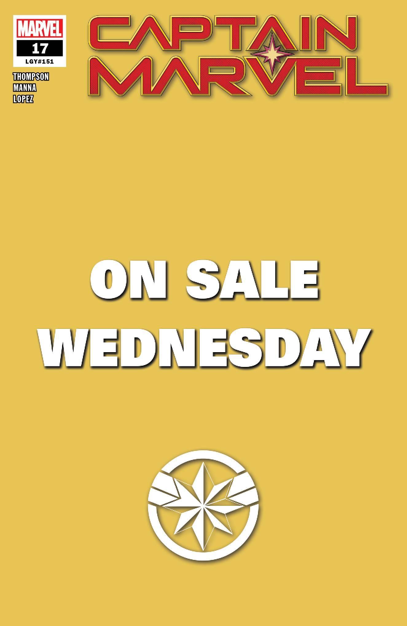 CAPTAIN MARVEL VOL 9 #17 MARVEL WEDNESDAY VAR - Kings Comics