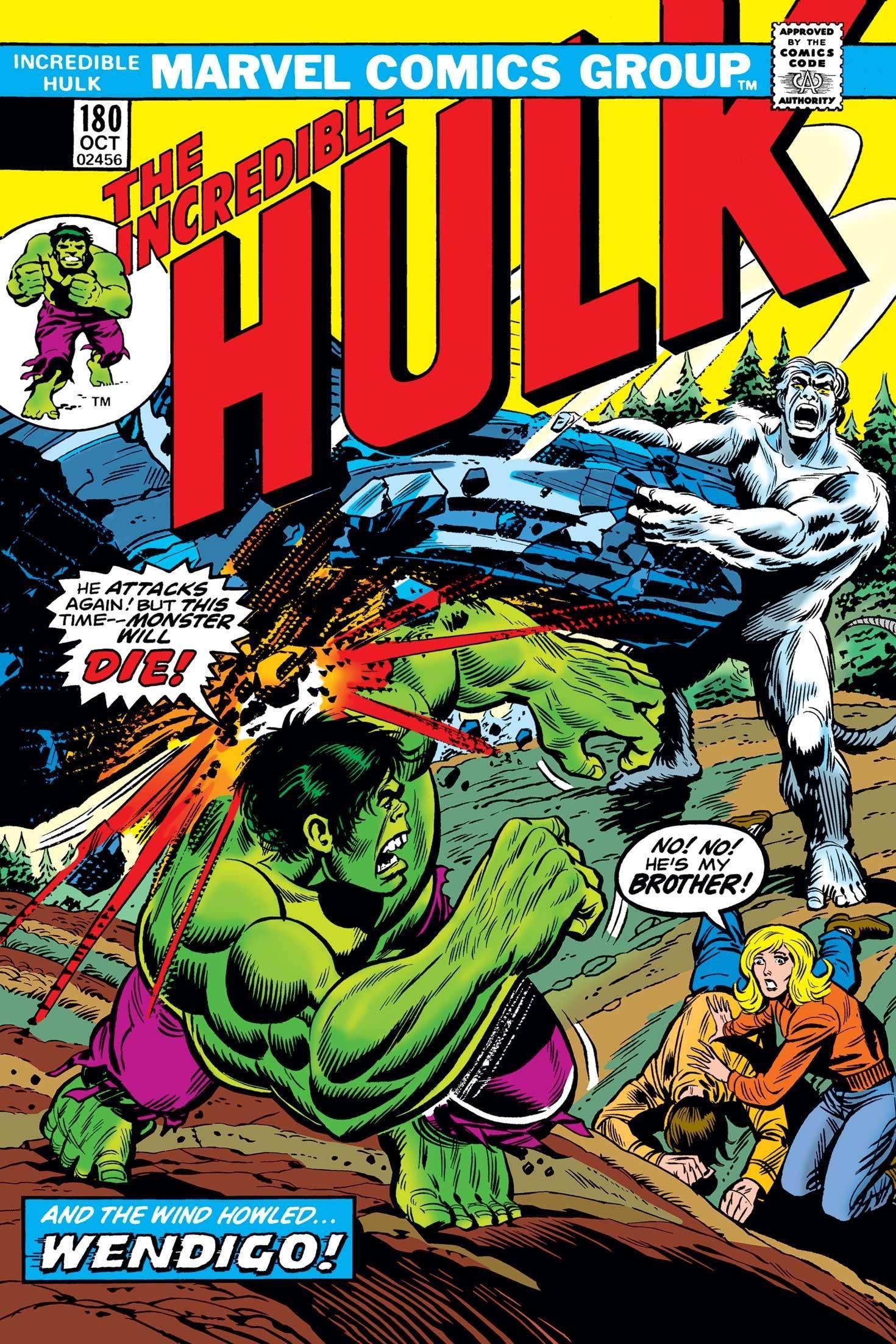 INCREDIBLE HULK (1962) #180 FACSIMILE EDITION (2019) (VF) - Kings Comics