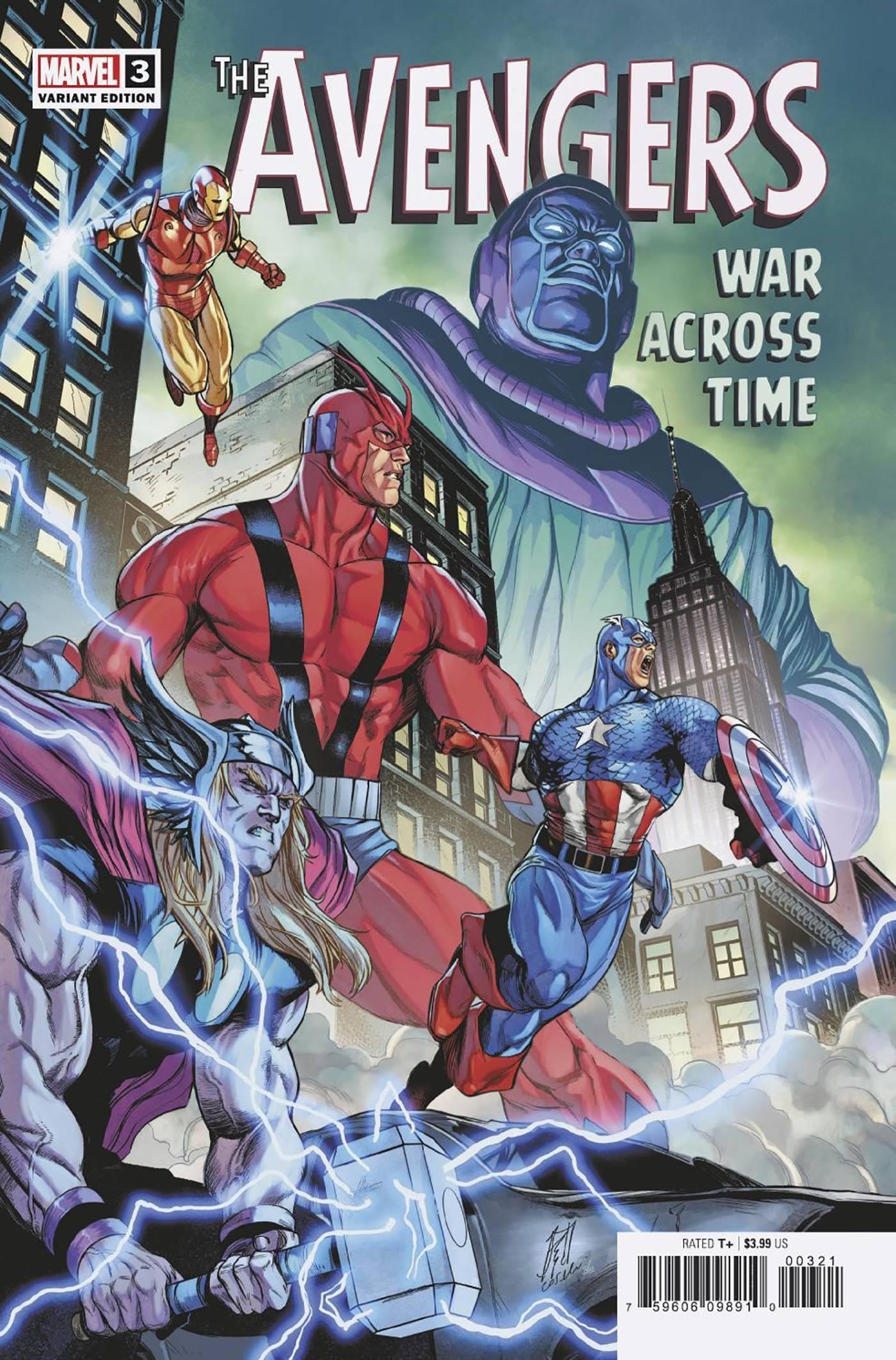 AVENGERS WAR ACROSS TIME #3 CASELLI VAR - Kings Comics