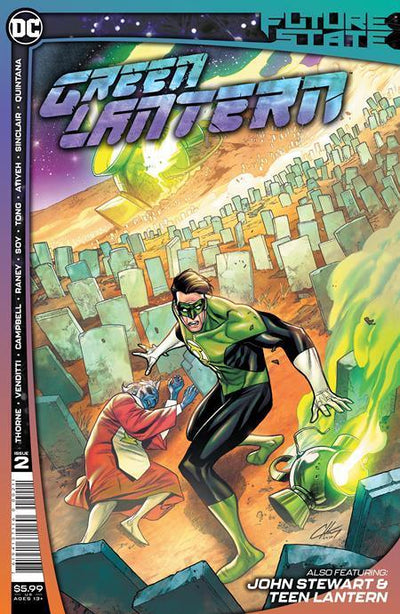FUTURE STATE GREEN LANTERN (2021) #2 CVR A CLAYTON HENRY
