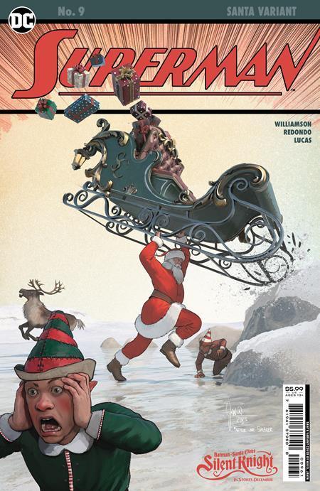 SUPERMAN VOL 7 (2023) #9 CVR E MIKEL JANIN SANTA CARD STOCK VAR