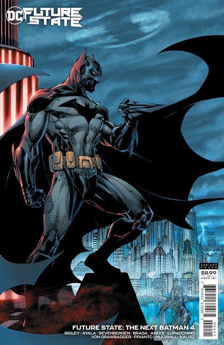 FUTURE STATE THE NEXT BATMAN (2021) #4 CVR B JIM LEE & SCOTT WILLIAMS CARD STOCK VAR