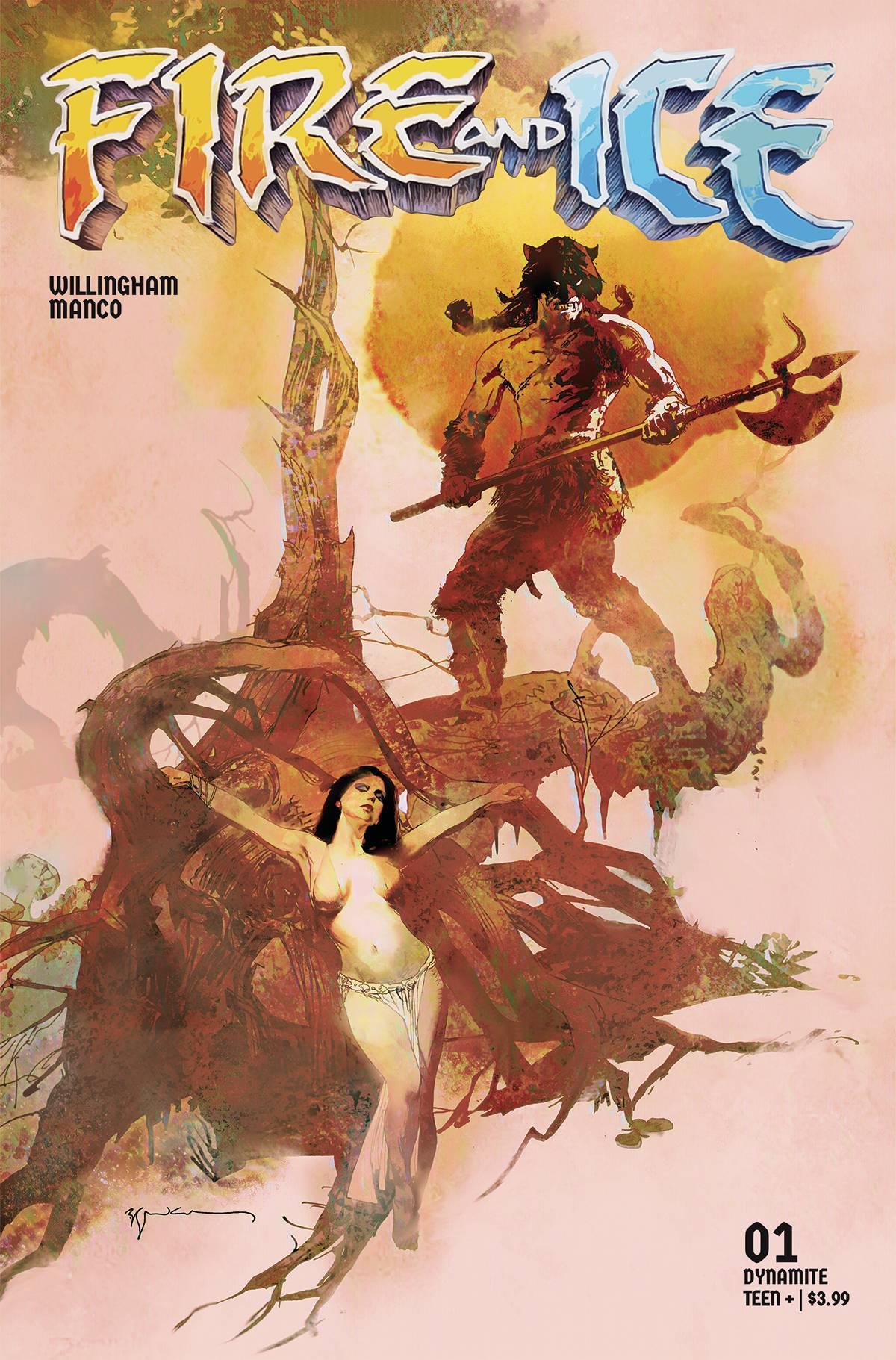 FIRE AND ICE (2023) #1 CVR A SEINKIEWICZ - Kings Comics