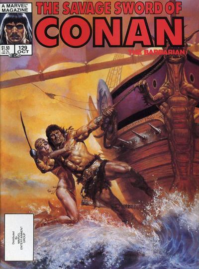 SAVAGE SWORD OF CONAN (1974) #129 - Kings Comics