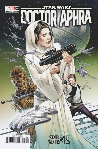 STAR WARS DOCTOR APHRA VOL 2 (2020) #25 LAND NEW HOPE 45TH ANNV VAR
