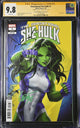 CGC SENSATIONAL SHE-HULK VOL 2 #1 2ND PRINT 1:25 LI VARIANT (9.8) SIGNATURE SERIES - SIGNED BY LESLEY "LEIRIX" LI