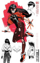 DARK CRISIS (2022) #3 CVR G DAN MORA RED CANARY CARD STOCK VAR