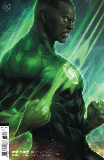DARK NIGHTS DEATH METAL (2020) #4 CVR D ARTGERM GREEN LANTERN JOHN STEWART VAR