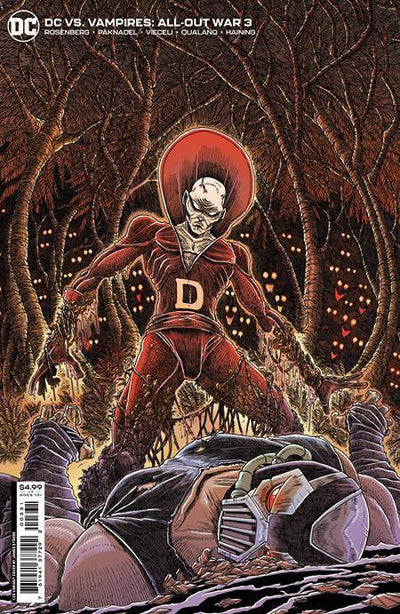 DC VS VAMPIRES ALL-OUT WAR #3 CVR C INC 1:25 JAMES STOKOE CARD STOCK VAR
