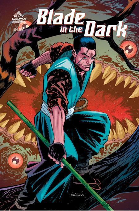BLADE IN THE DARK (2022) #1 CVR B INC 1:10 ADAM KMIOLEK VAR