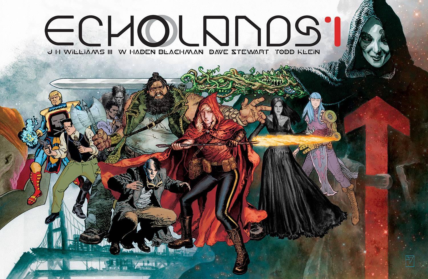 ECHOLANDS HC VOL 01 - COMES WITH DOUBLE SIGNED BOOK PLATE WHILST STOCKS LAST - Kings Comics