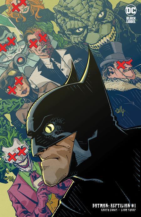 BATMAN REPTILIAN #1 CVR B CULLY HAMNER VAR