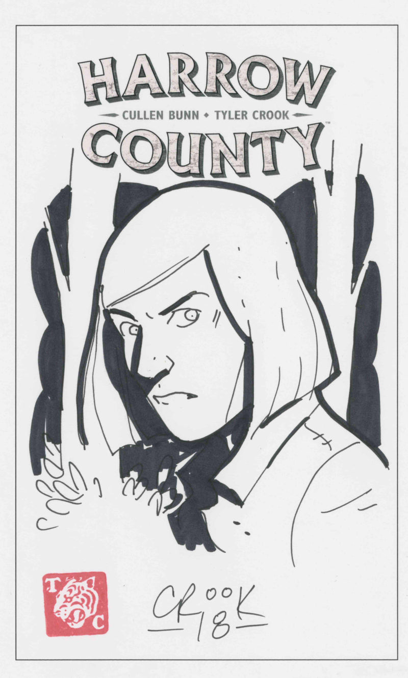 HARROW COUNTY ORIGINAL SKETCH