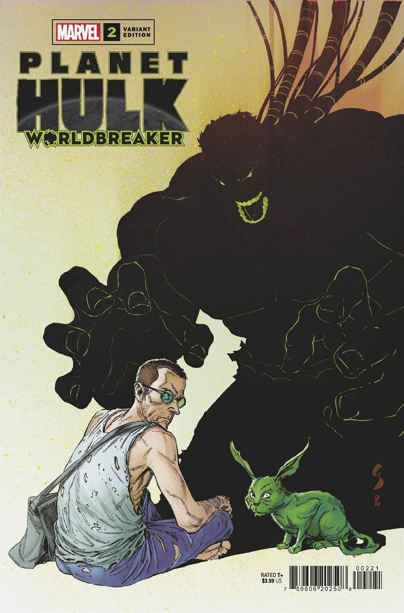 PLANET HULK WORLDBREAKER #2 25 COPY INCV SHAW VAR - Kings Comics