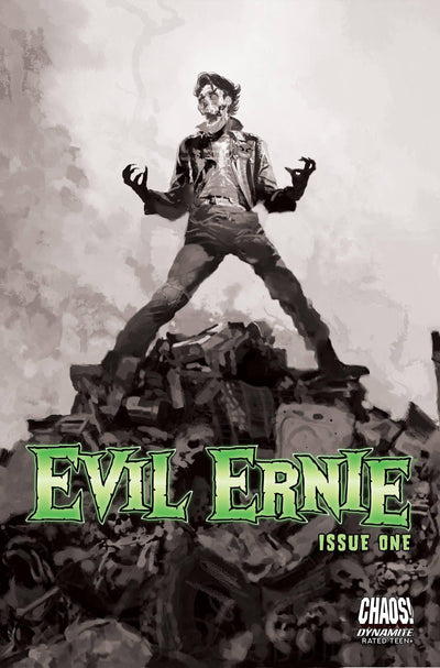 EVIL ERNIE VOL 5 #1 CVR E 1:20 COPY INCV SUYDAM B&W