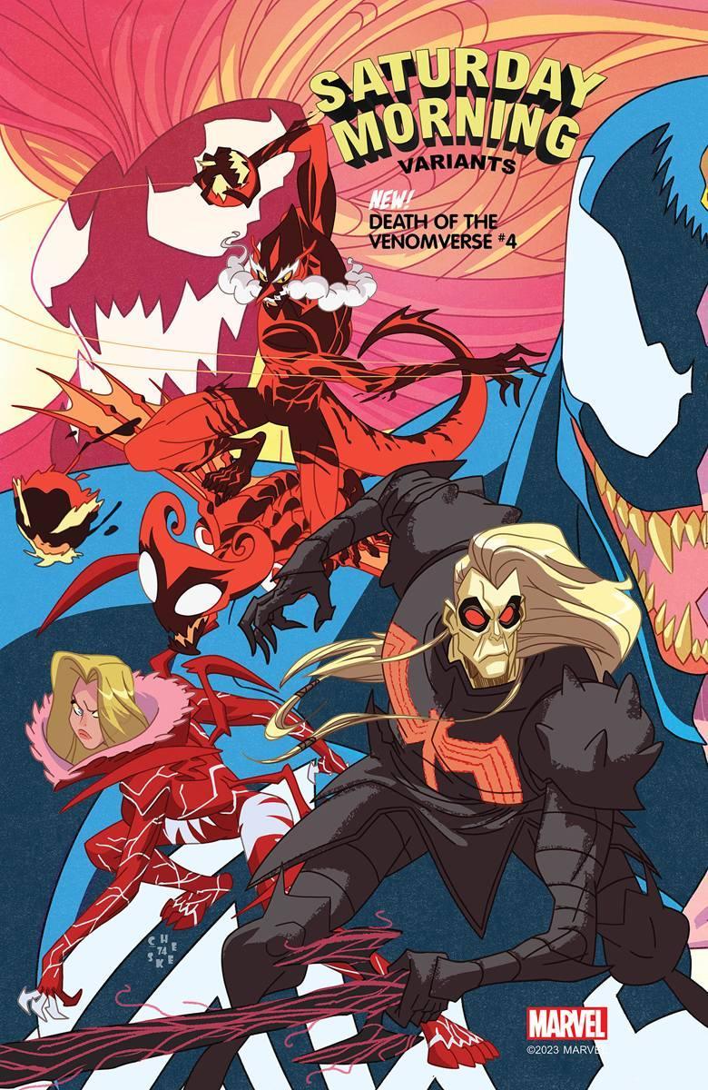 DEATH OF VENOMVERSE (2023) #4 GALLOWAY SATURDAY MORNING VAR
