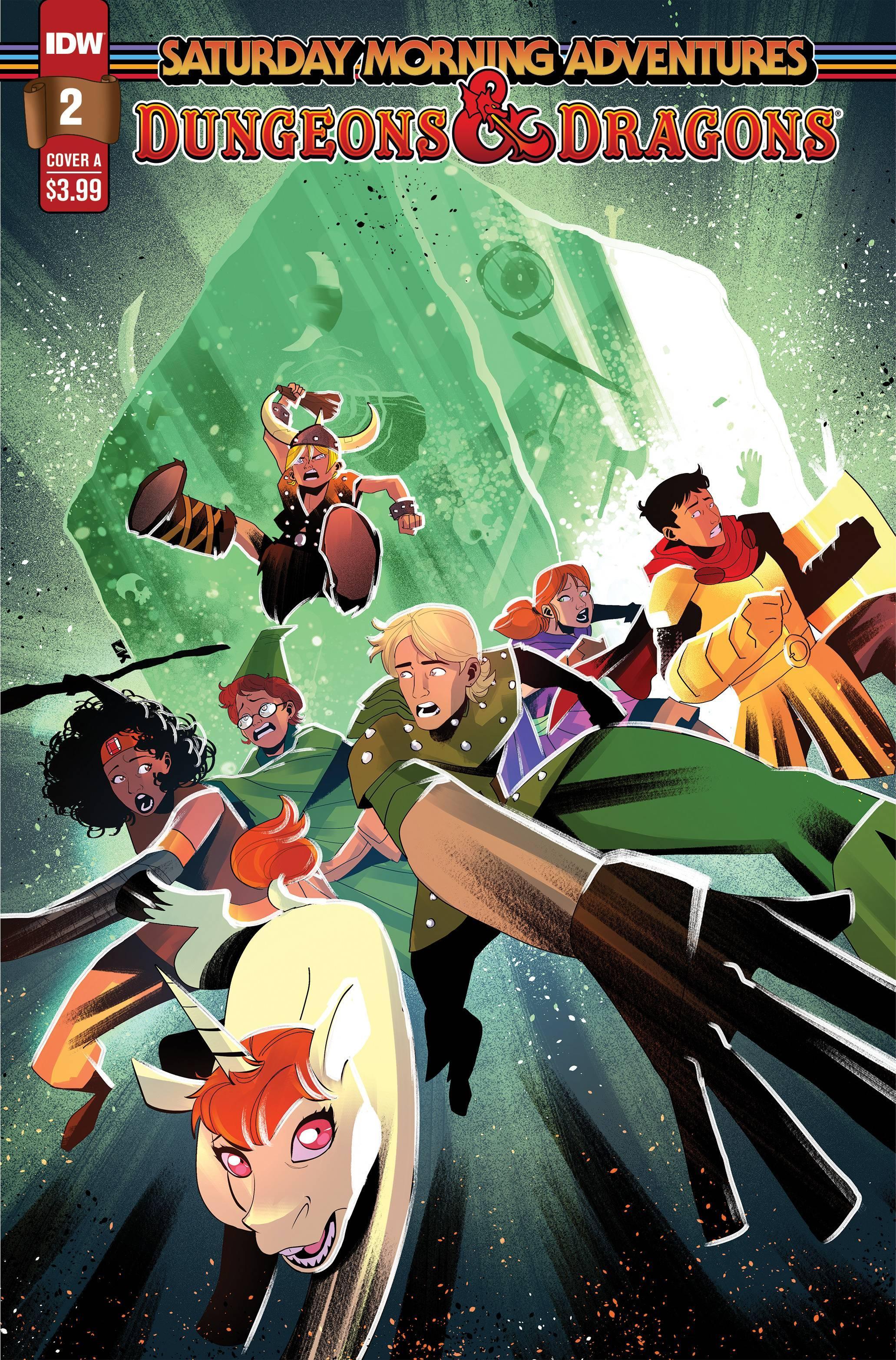 DUNGEONS & DRAGONS SATURDAY MORNING ADVENTURES (2023) #2 CVR A KAMBADAIS - Kings Comics