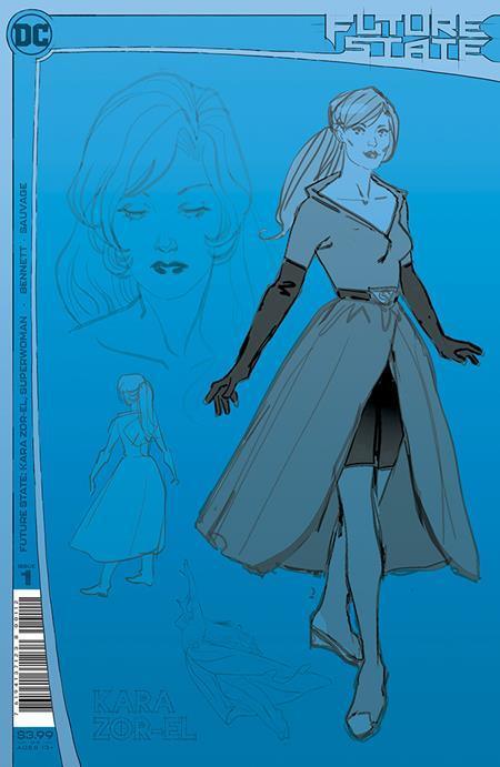 FUTURE STATE KARA ZOR-EL SUPERWOMAN #1 SECOND PRINTING - Kings Comics