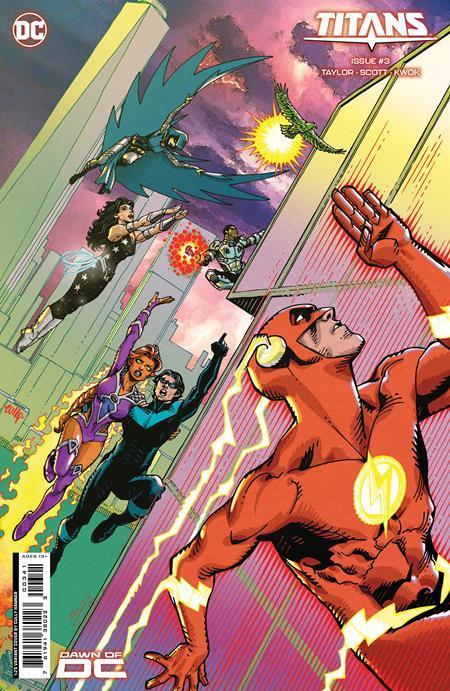 TITANS VOL 4 (2023) #3 CVR D INC 1:25 CULLY HAMNER CARD STOCK VAR