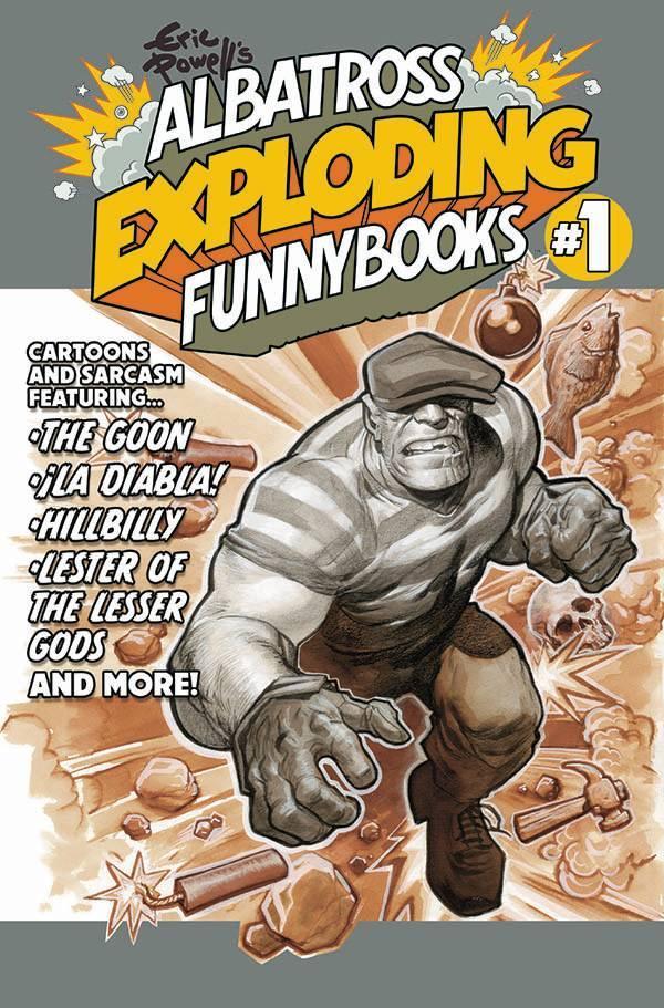 ALBATROSS EXPLODING FUNNYBOOKS #1 CVR A ERIC POWELL - Kings Comics