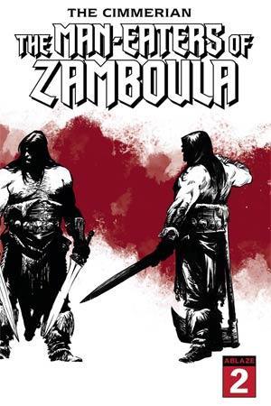 CIMMERIAN MAN-EATERS OF ZAMBOULA #2 CVR C RECHT WRAPAROUND