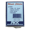 PKK 2 PIECE 25CT CLEAR CARD STORAGE (2 PACK)
