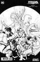 TITANS VOL 4 (2023) #5 CVR G INC 1:50 NICOLA SCOTT B&W CARD STOCK VAR