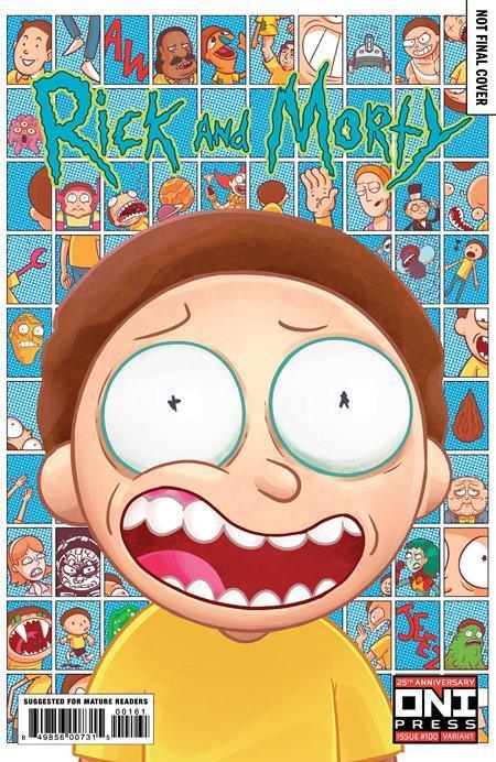 RICK AND MORTY #100 CVR F FRED STRESING VAR