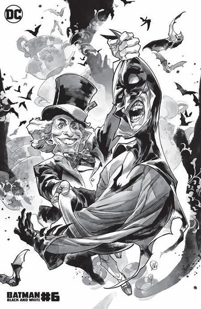 BATMAN BLACK & WHITE VOL 3 #6 CVR C YASMINE PUTRI MAD HATTER VAR