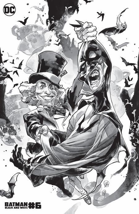 BATMAN BLACK & WHITE VOL 3 #6 CVR C YASMINE PUTRI MAD HATTER VAR