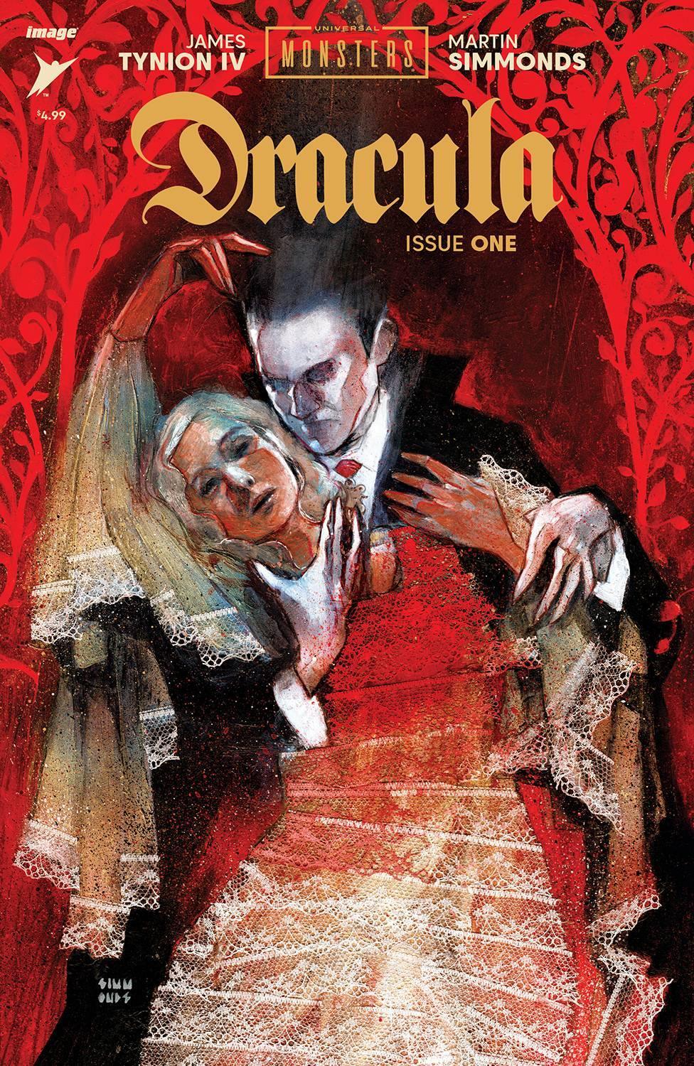 UNIVERSAL MONSTERS DRACULA (2023) #1 CVR A SIMMONDS - Kings Comics