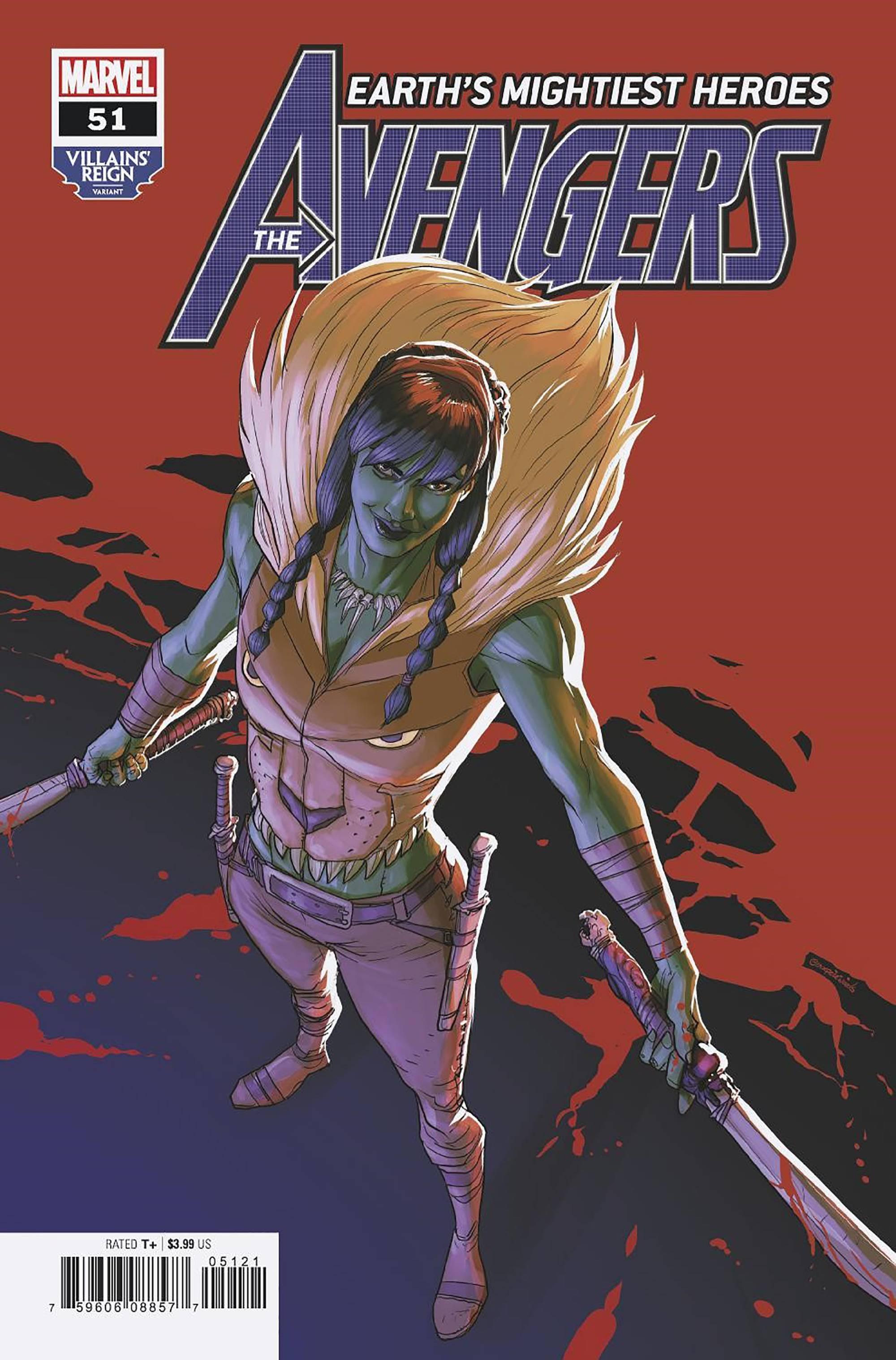 AVENGERS VOL 7 #51 DEVILS REIGN VILLAIN VAR - Kings Comics
