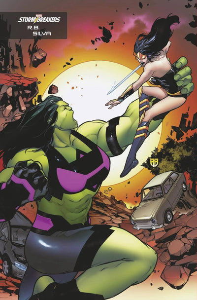HEROES REBORN #6 SILVA STORMBREAKERS VAR