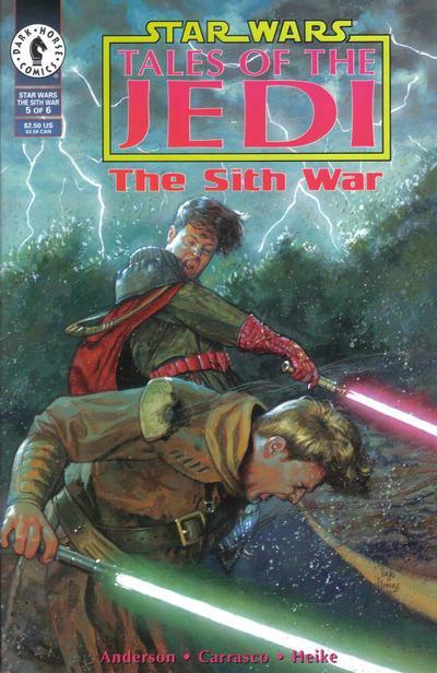 STAR WARS TALES OF THE JEDI THE SITH WAR (1995) #5