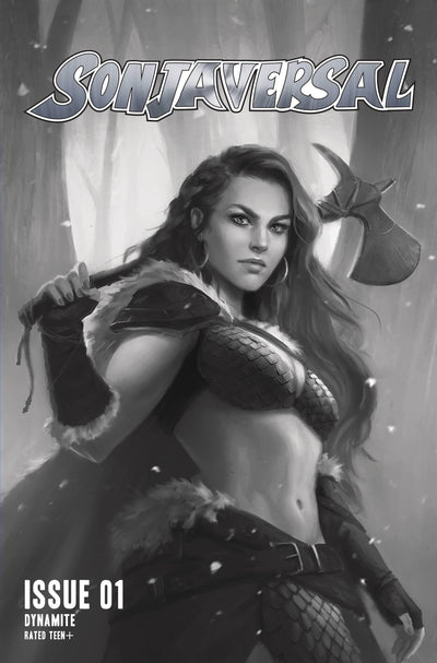 SONJAVERSAL #1 11 COPY SAMPAIO GREYSCALE FOC INCV
