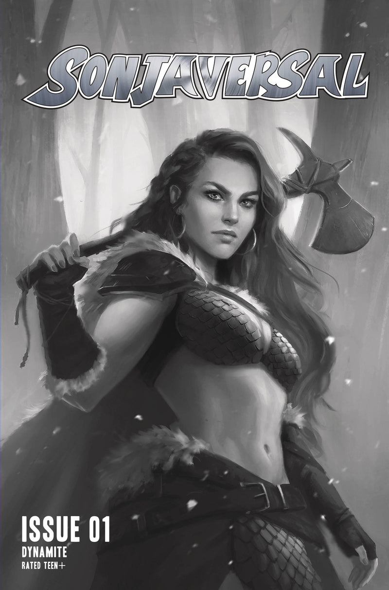 SONJAVERSAL #1 11 COPY SAMPAIO GREYSCALE FOC INCV