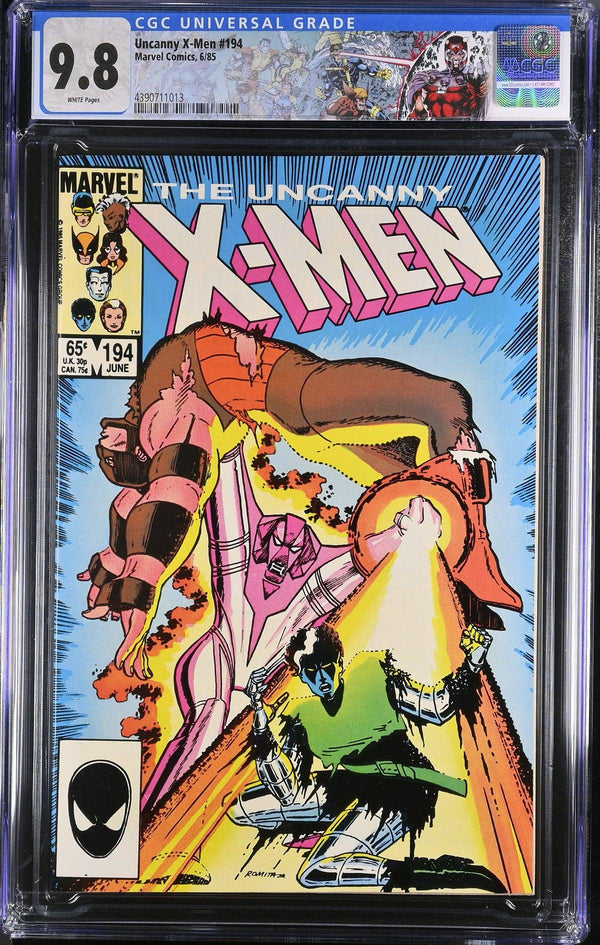 CGC UNCANNY X-MEN #194 (9.8)