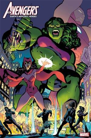 AVENGERS VOL 7 #37 RODRIGUEZ WHERE AVENGERS DWELL HORROR VAR - Kings Comics