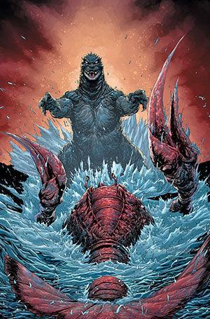GODZILLA HERE THERE BE DRAGONS (2023) #4 CVR C 10 KIRKHAM FULL ART VAR