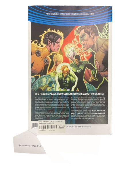 HAL JORDAN & THE GLC TP VOL 04 FRACTURE (REBIRTH) - MISSCUT - Kings Comics