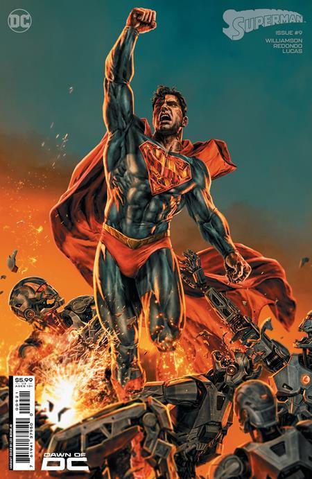 SUPERMAN VOL 7 (2023) #9 CVR B LEE BERMEJO CARD STOCK VAR